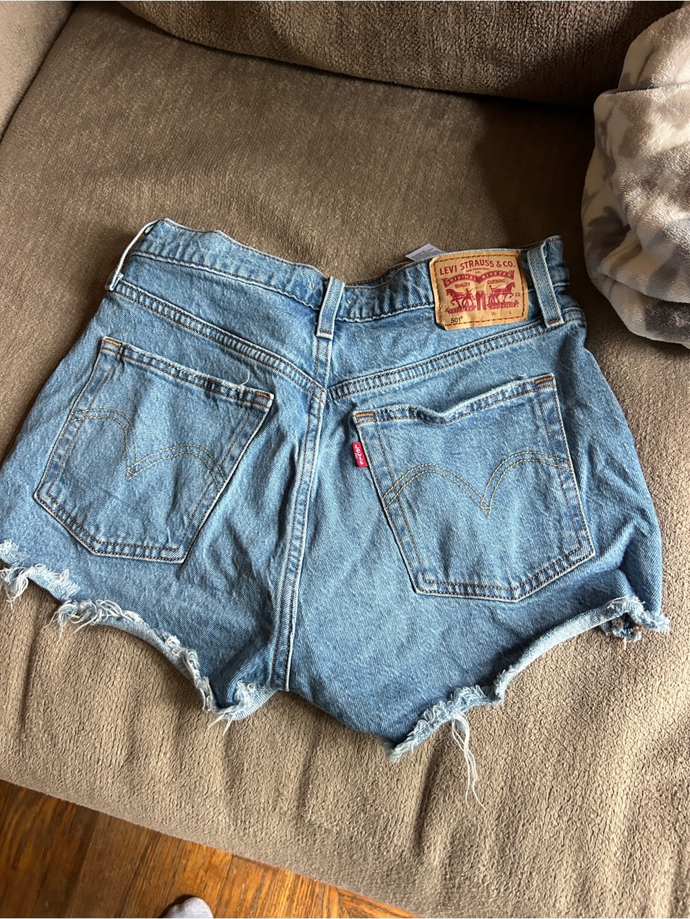 Levi's Women's 501 High-Rise Denim Shorts